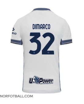 Billige Fotballdrakt Inter Milan Federico Dimarco #32 Replika Bortedrakt 2024-25 Kortermet